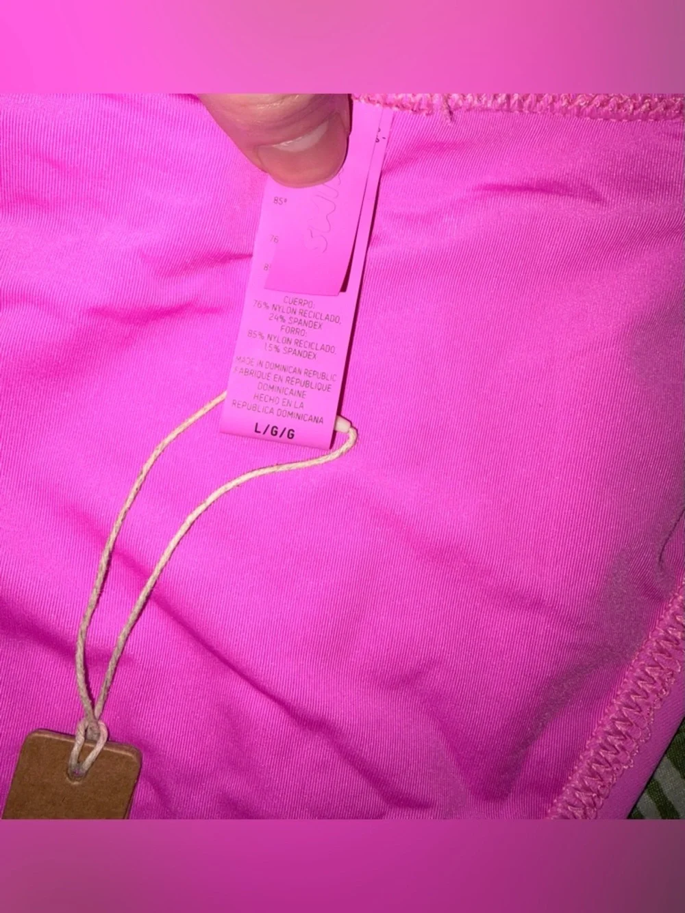 SKIMS Hot Pink Bikini Set